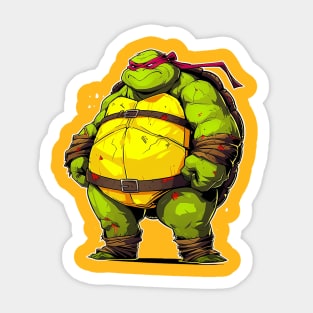 fat raphael Sticker